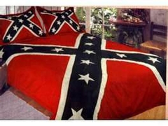 Confederate Rebel Flag Comforter Set 
