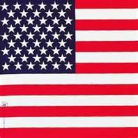 American flag bandana