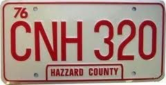 CNH-320 License Plate