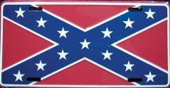 Confederate License Plate