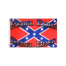3x5 Confederate Flag, Rebel Born, Rebel Bred