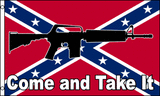 3x5 Confederate Flag, Come and take it