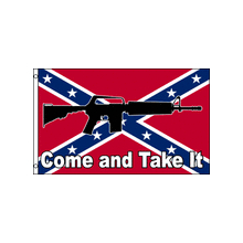 3x5 Confederate Flag, Come and take it