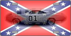 Confederate Gen Lee - License Plate