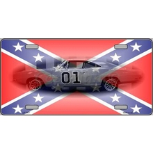 Confederate Gen Lee - License Plate