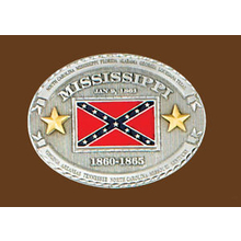 Confederate Mississippi belt buckle 