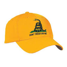 DON'T TREAD ON ME YELLOW HAT 