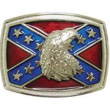 Confederate Flag W/Bald Eagle 