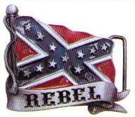 Wavy rebel Flag