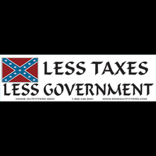 Less Taxes Less Government