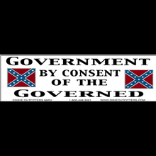 Government by consist of the governed  