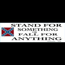 Stand For Something Or Fall for Anything