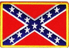 2"x3" Confederate Patch