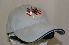 3 FLAG GREY HAT