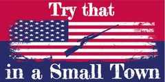 Try That in a Small Town Sticker