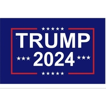 Trump Flag 2024 Blue